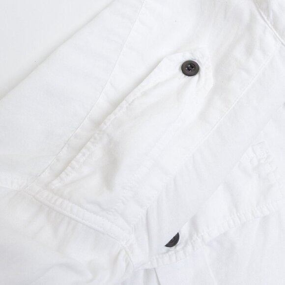 Dries Van Noten Shirt White Utility Long Sleeve Button Down Large EU 42 - Picture 8 of 15